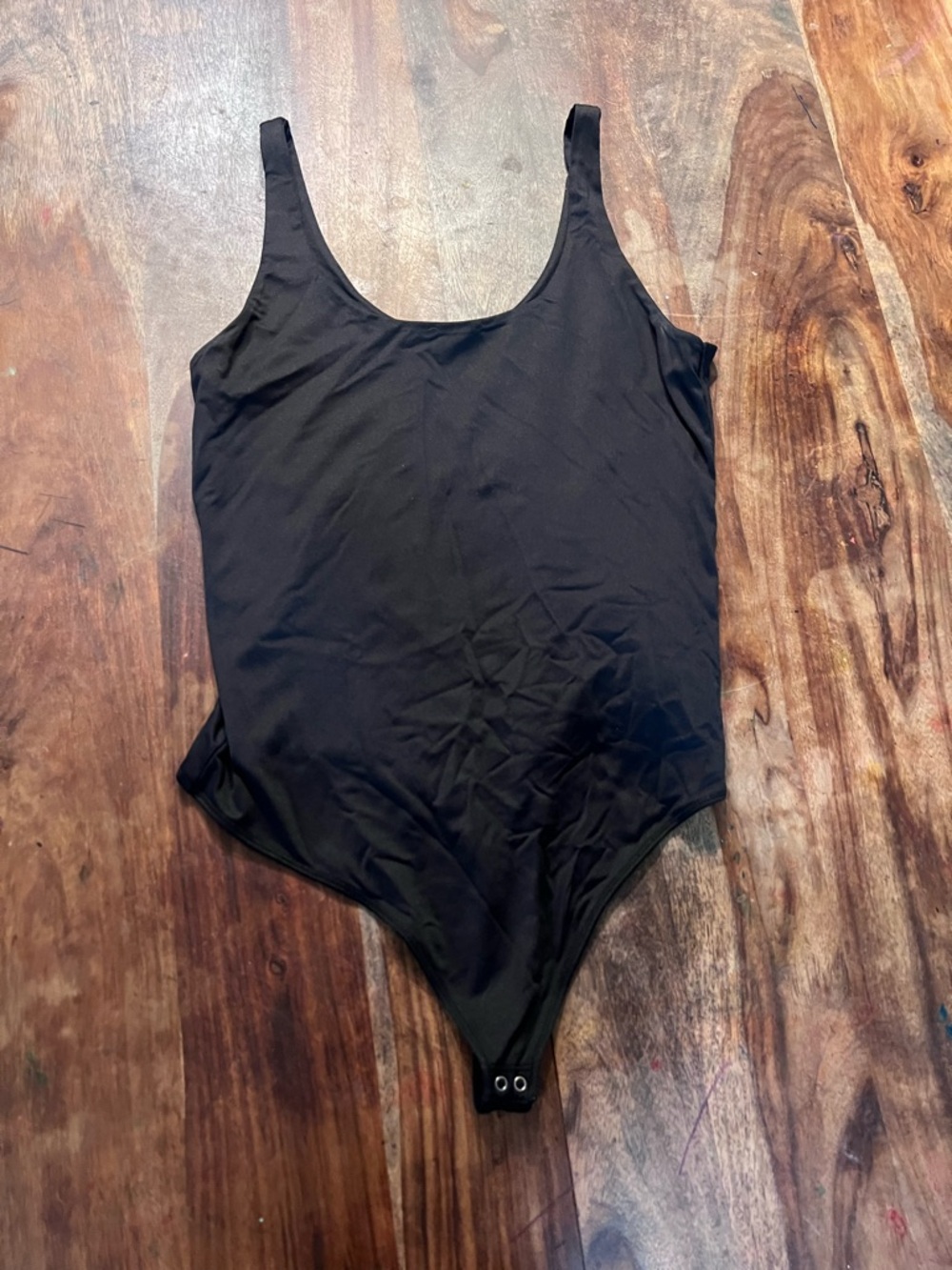 Abercrombie & Fitch Black Scoop bodysuit